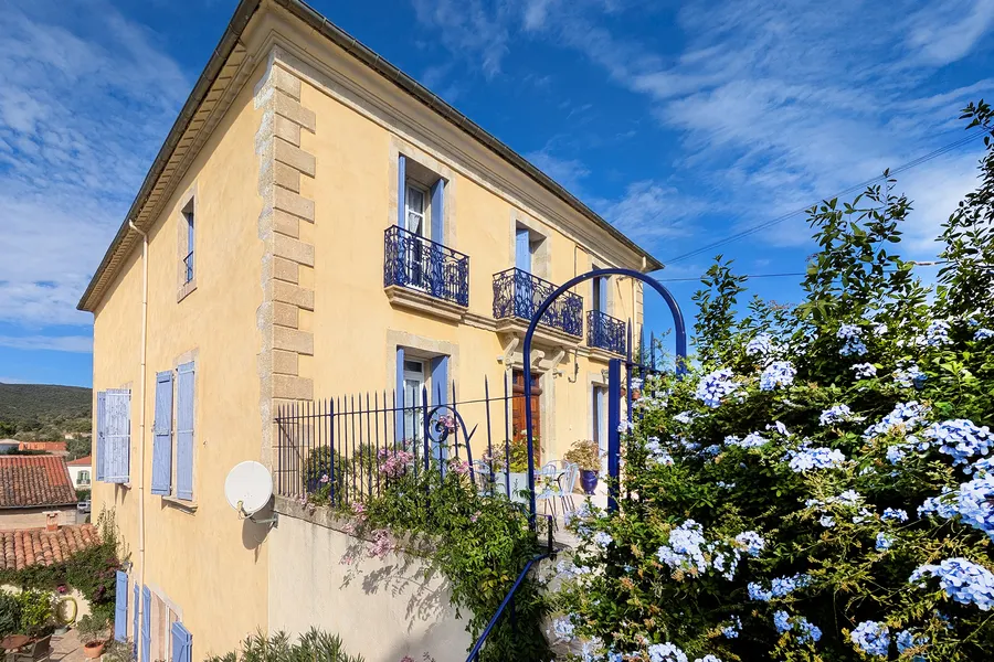 Façade de La Vigneronne, Neffiès